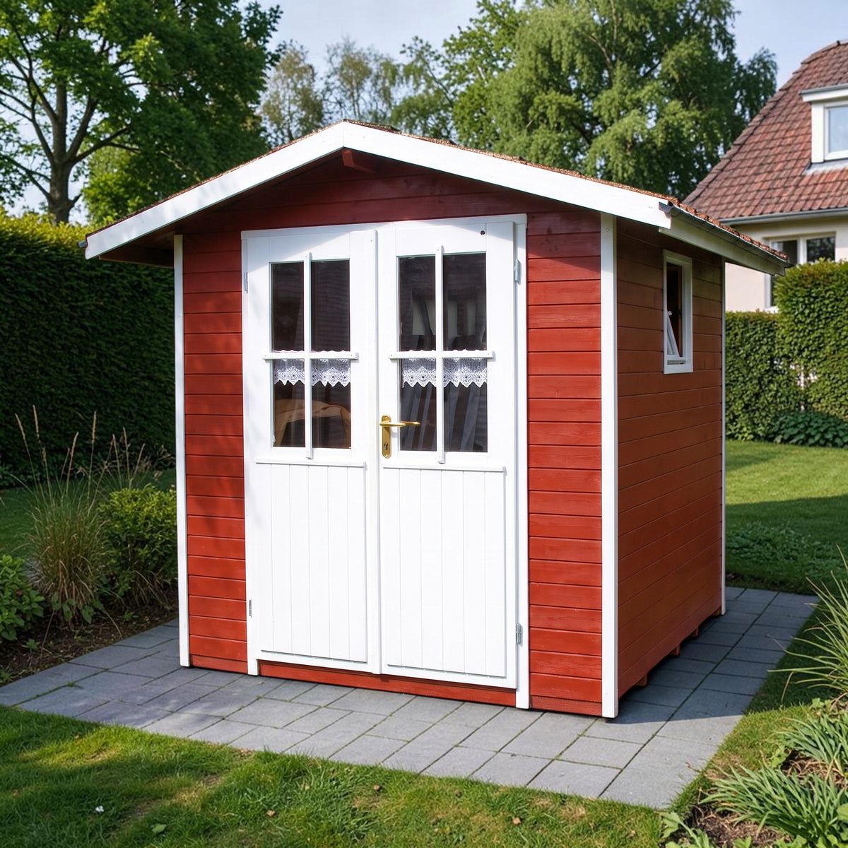Gartenhaus Holzhaus - Amecketal Typ 1 - Natur