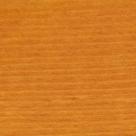 Farbmuster Holzöl Spezial in Orangebraun auf Holzoberfläche
