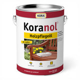 Koranol Holzpflegeöl im 2,5 l Eimer mit Gartenmöbelmotiv, Freisteller