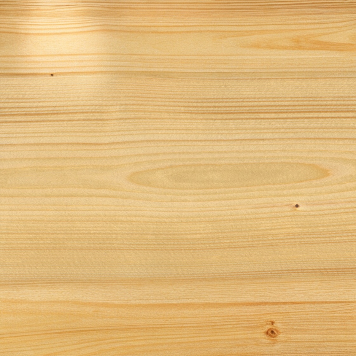 Farbmuster Koranol Holzpflegeöl in hellem Naturton auf Holz