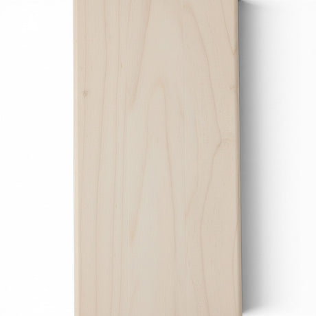 Helle Holzoberfläche des beige lasierten Leimholzpfostens im Detail